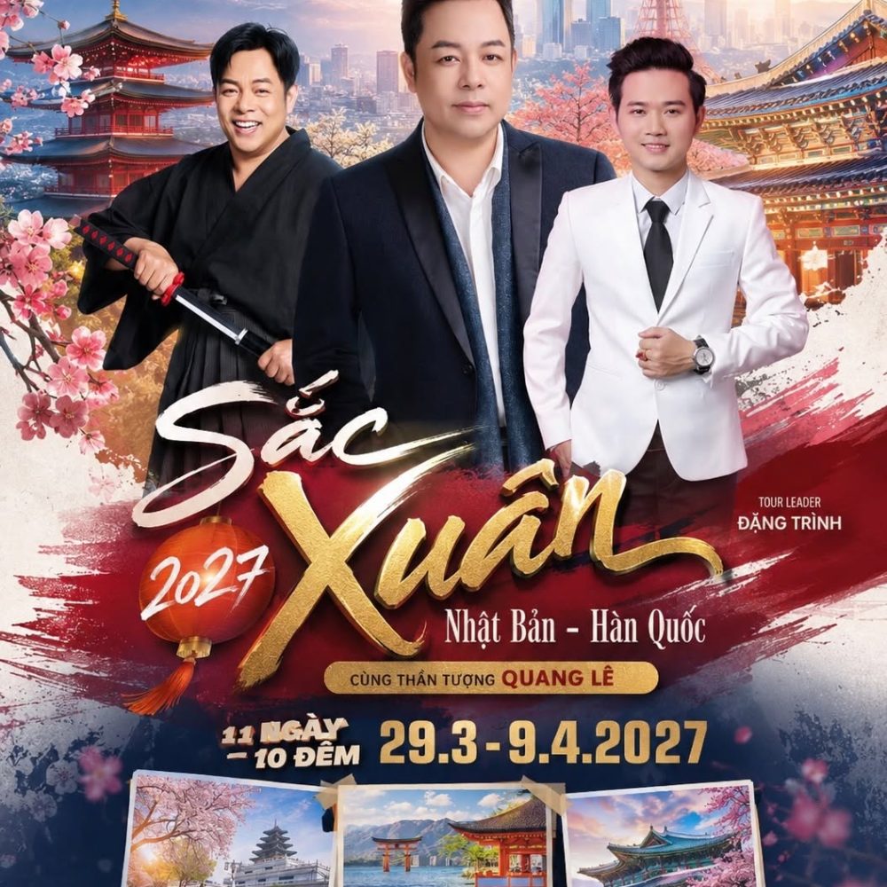 Tour Nhật Bản – Hàn Quốc (Mùa Xuân) 2027